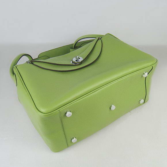 High Quality Replica Hermes Lindy 26CM Shoulder Bag Green - Click Image to Close